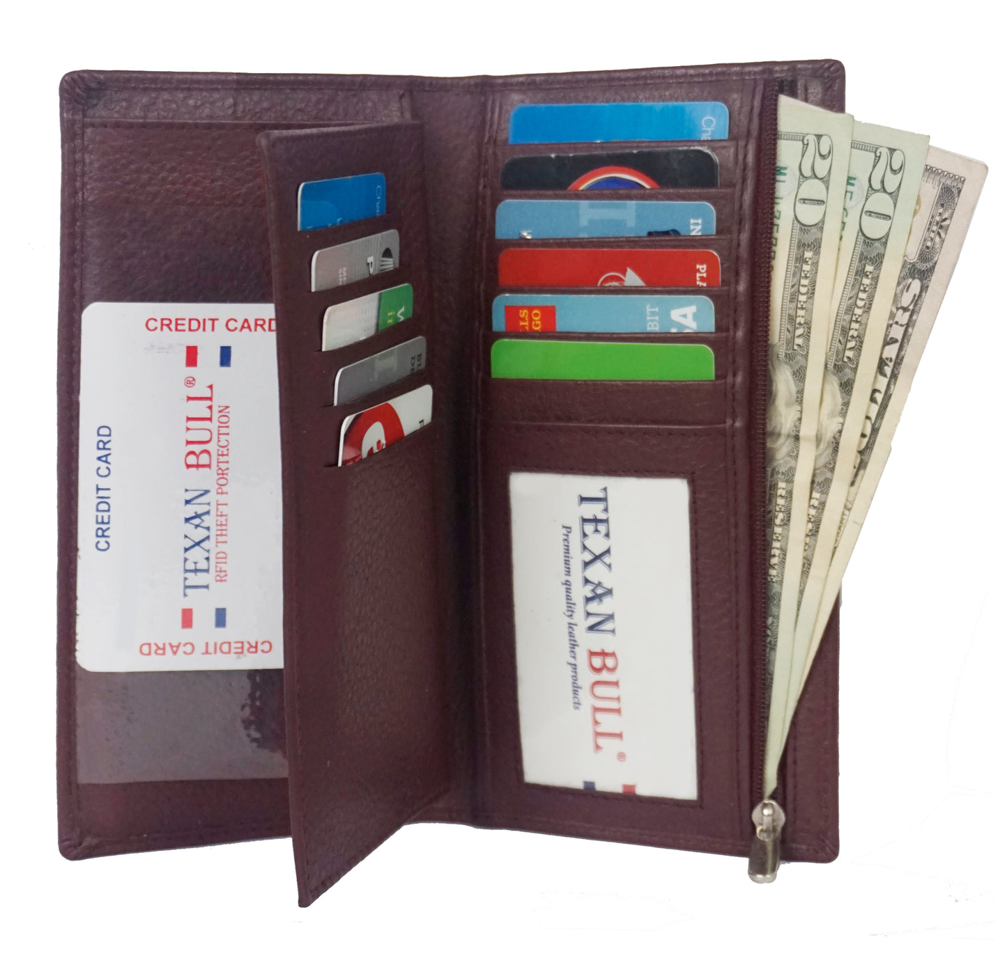 Copy of Texan Bull® Checkbook Cover TXB-CB903-BD